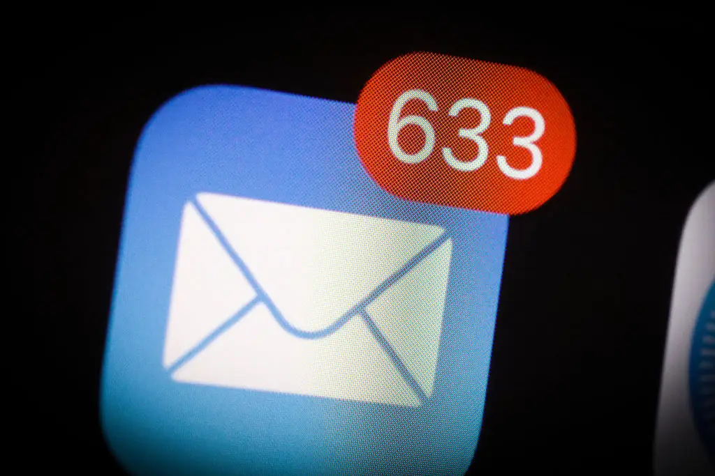 Hide My Email is supposed to keep your information hidden, but a vulnerability jeopardizes that (Jaap Arriens/NurPhoto via Getty Images)