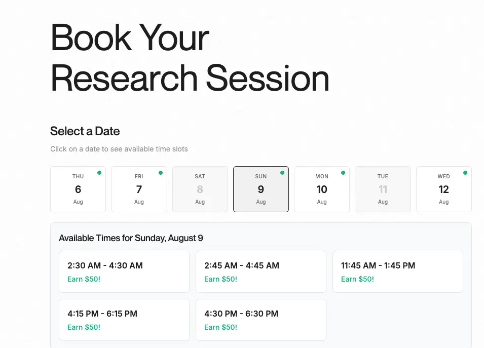 You can book a session to train data for Conduit's mind-reading AI model (Conduit)