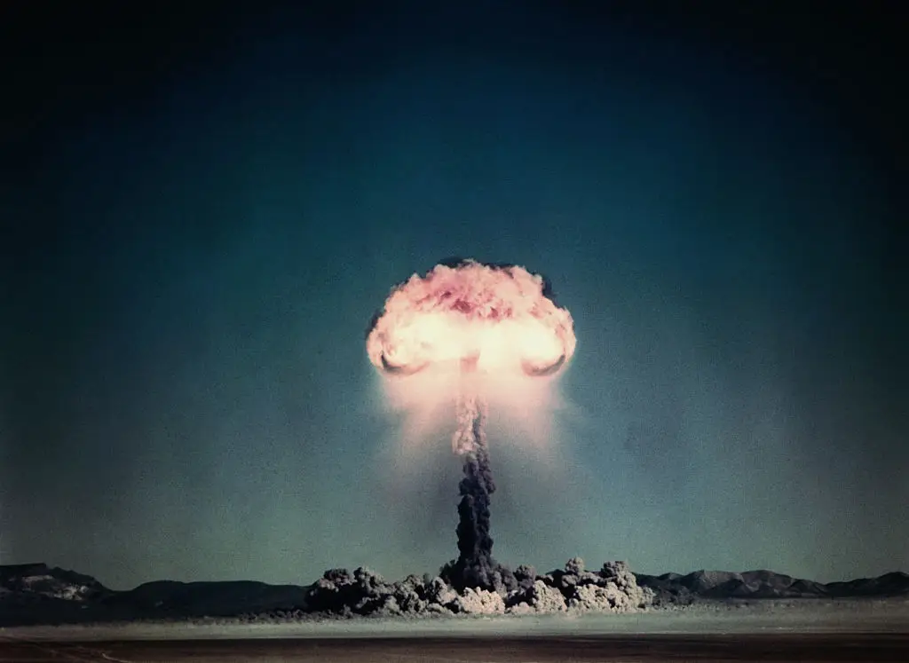 Nuclear action is based on retalliation, yet civilization could end in a matter of minutes and based on an accident (Bettmann/Getty Images)