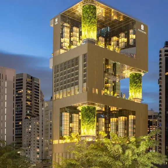 The world's 'best skyscraper' is half jungle half hotel and it costs less than you'd think to stay there