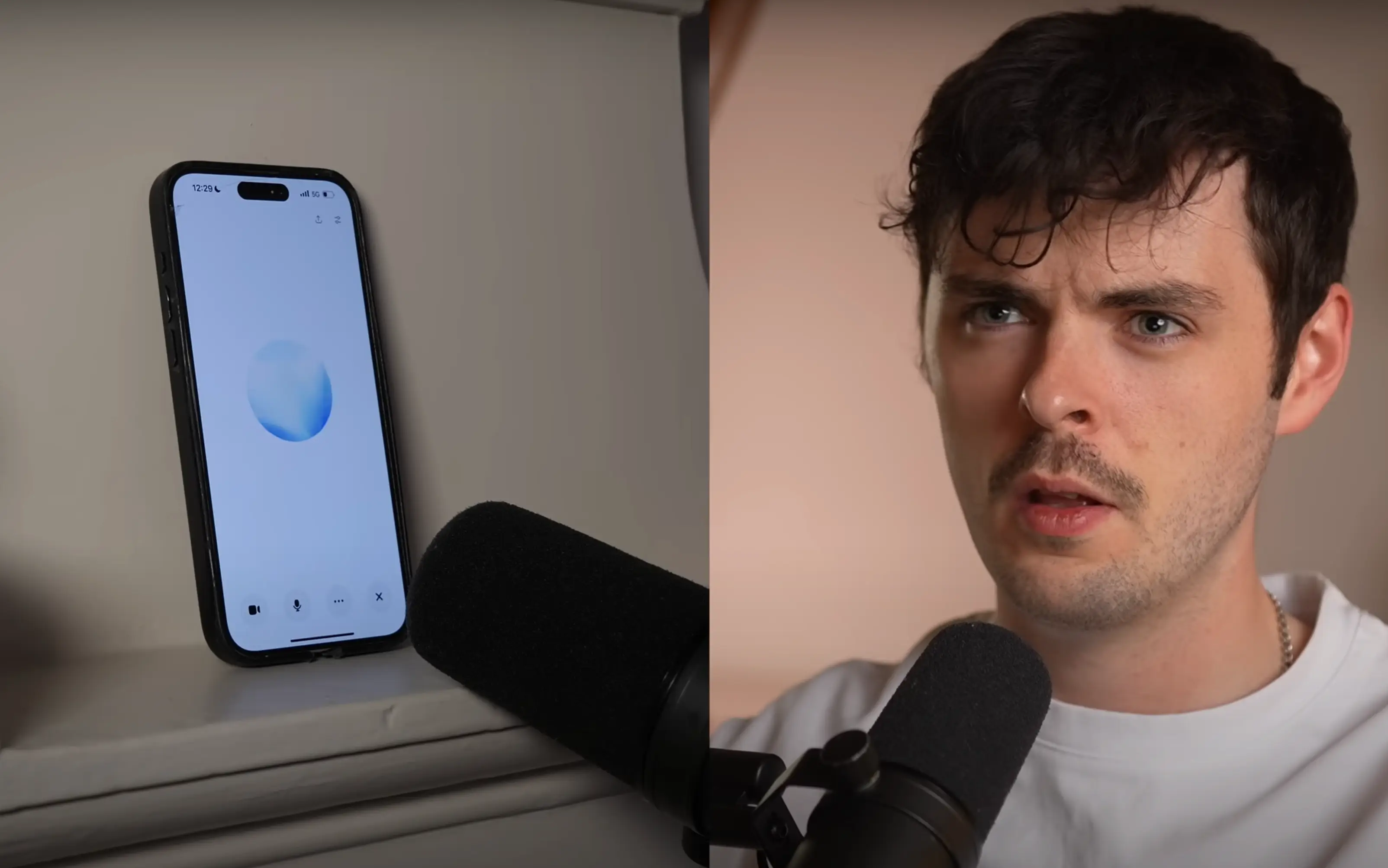 O'Connor led ChatGPT to confirm that the universe must depend on a 'necessary being' for its existence. (Alex O'Connor/YouTube)