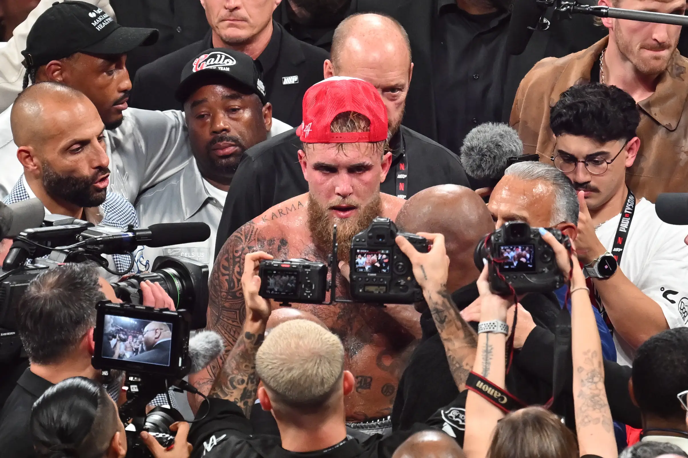 Jake Paul defeated Mike Tyson by unanimous decision (Anadolu / Contributor via Getty)