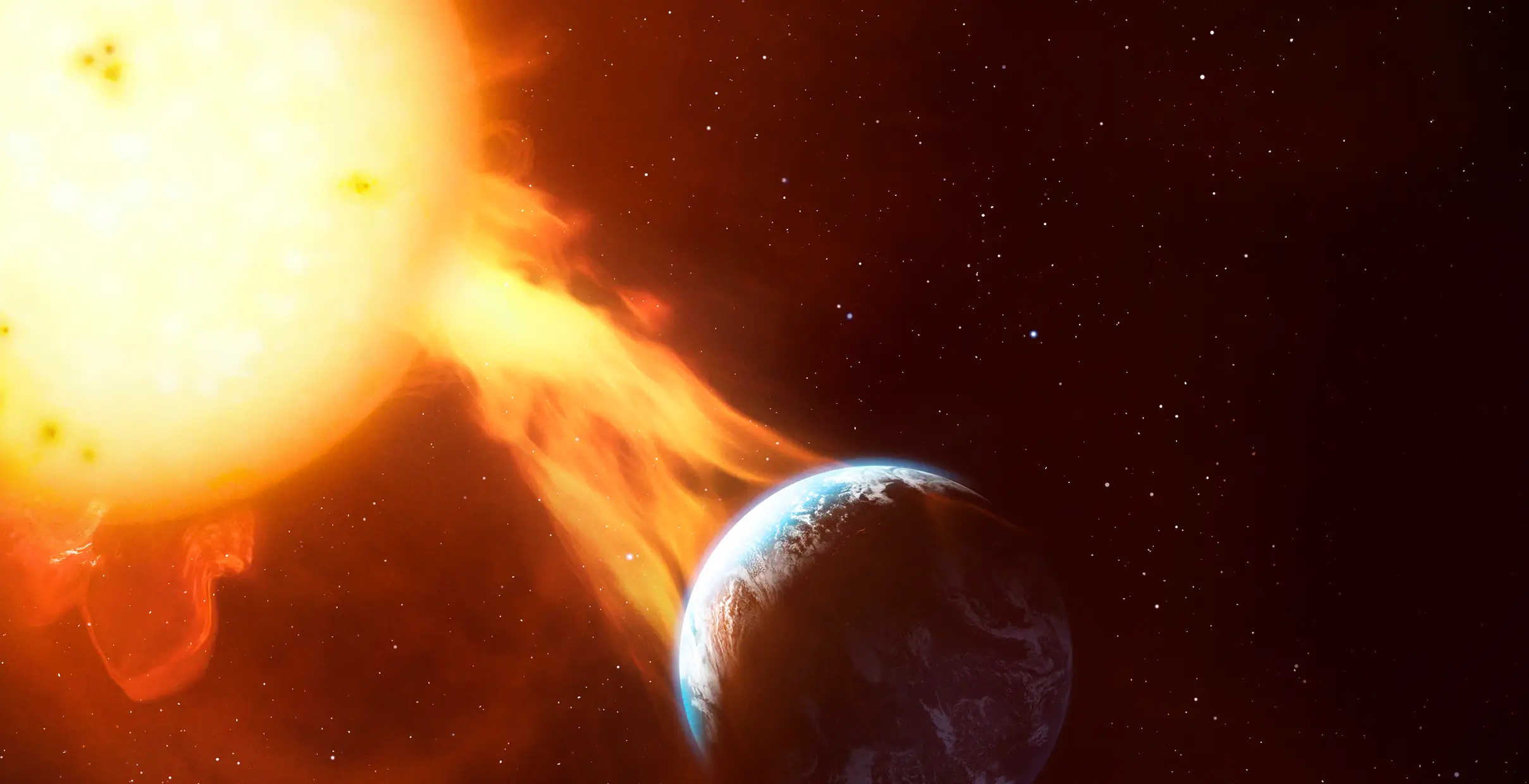 The Earth could be affected by increased solar activity (MARK GARLICK/SCIENCE PHOTO LIBRARY/Getty Images)