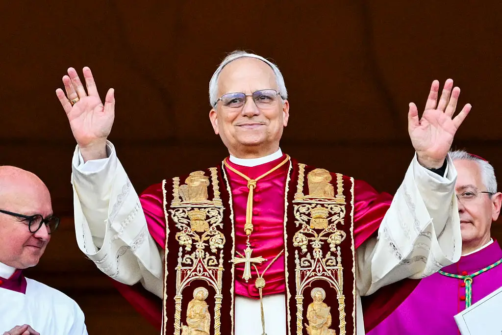  The 69-year-old has made history as the first American to ever hold the position of Pope. (ALBERTO PIZZOLI/Contributor/Getty)