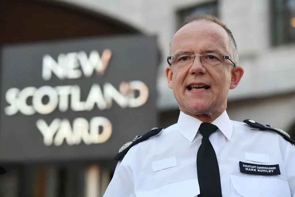 Sir Mark Rowley has called for phone companies beyond Apple to implement a similar kill switch in a fight against crime (Chris J Ratcliffe/Getty Images)
