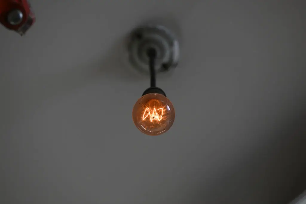 It's understood that the bulb's thick shell and low energy output has allowed to to remain on for so long (Tayfun Coskun/Anadolu Agency via Getty Images)