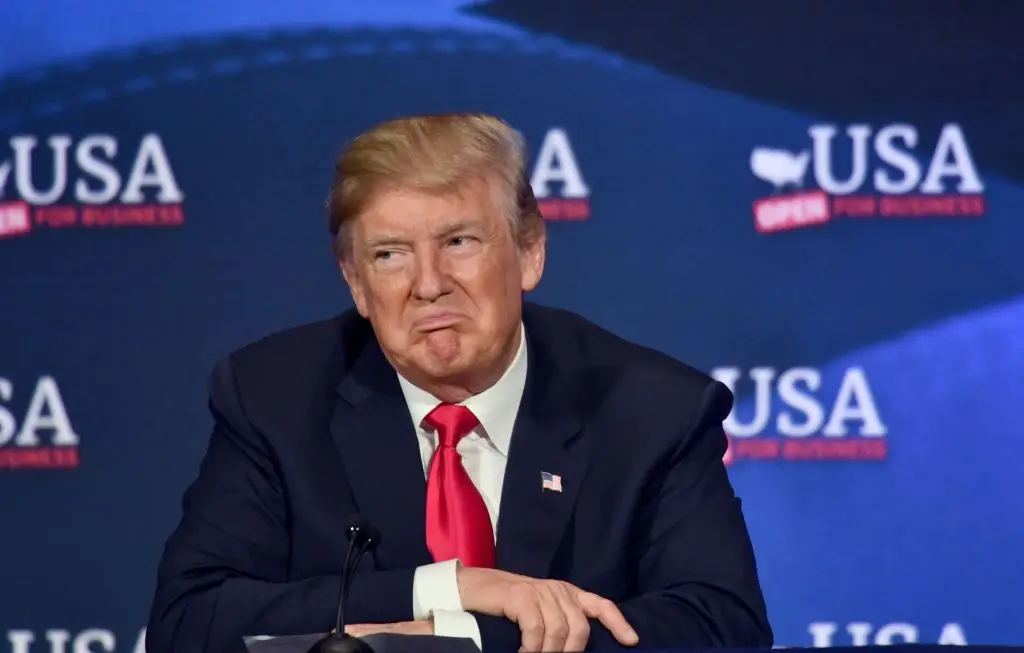 Trump was previously found guilty of fraud through both his own dealings and that of his real estate company (Nicholas Kamm/AFP via Getty Images)