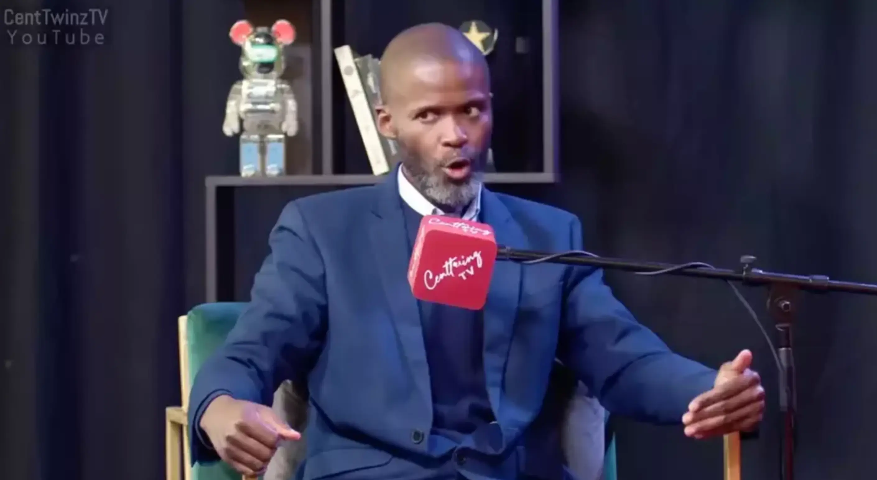 Joshua Mhlakela, a religious man from South Africa, believes the rapture is taking place this week (YouTube/CENTTWINZ TV)