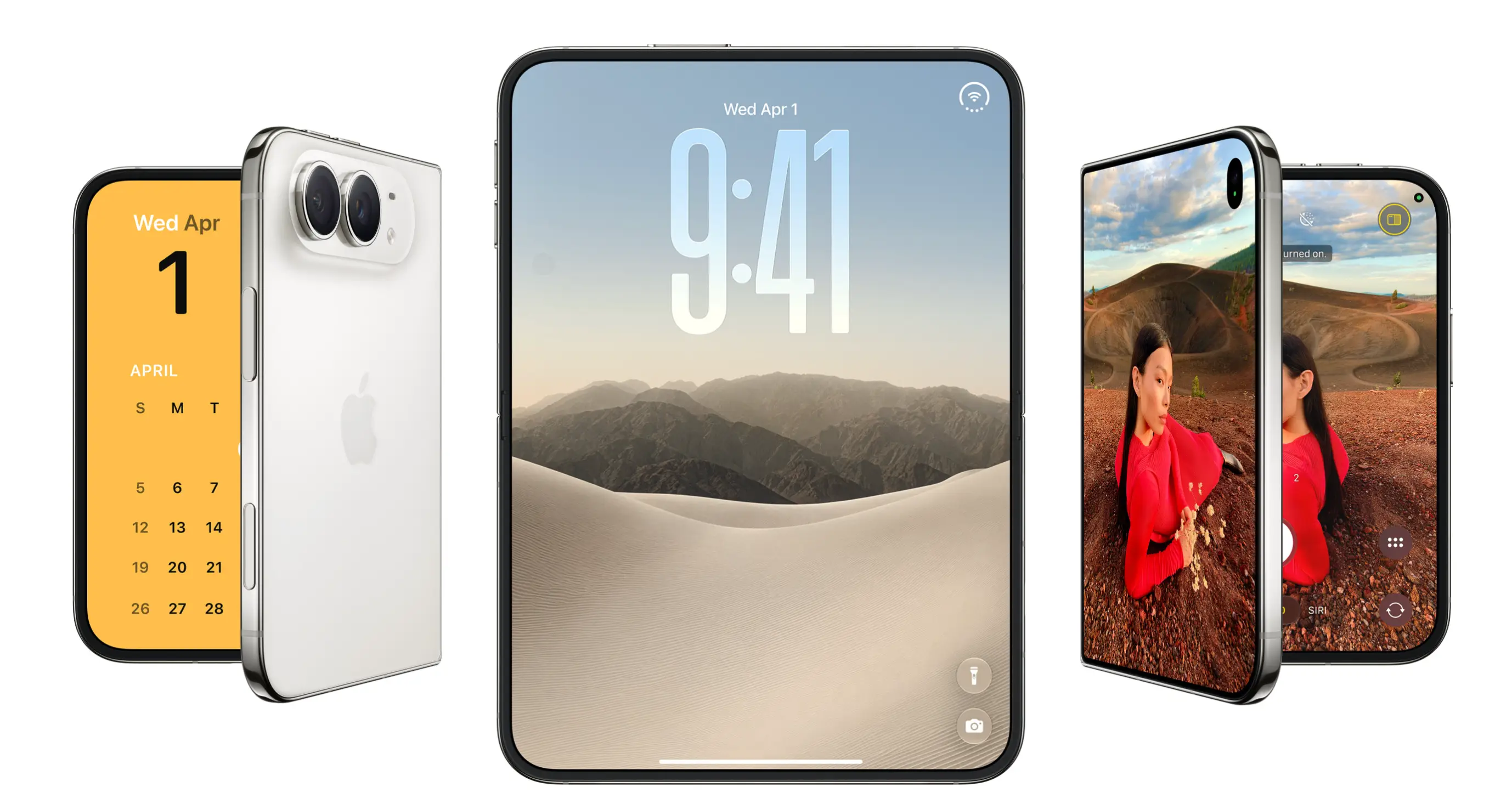 The new iPhone Duo was unveiled by Apple yesterday (Apple)