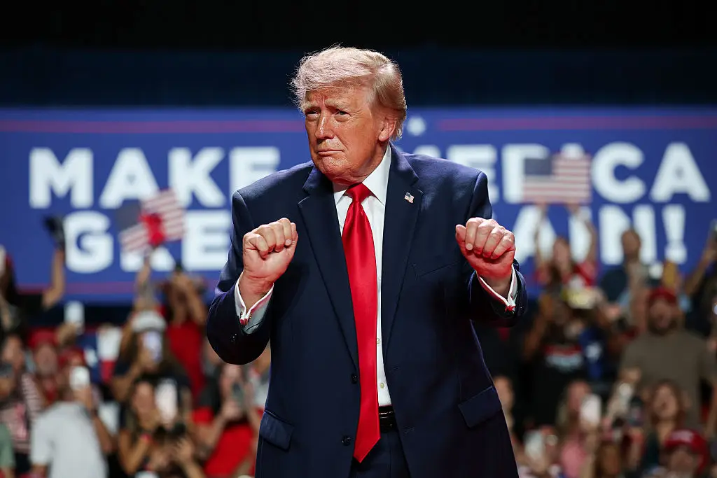 President Trump has joked about renaming the Pacific Ocean (Win McNamee / Staff / Getty)