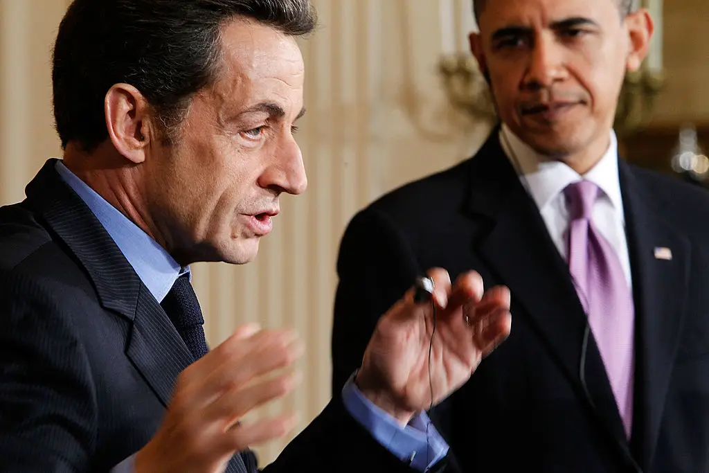 Obama and Sarkozy were caught gossiping about Israeli Prime Minister Benjamin Netanyahu (Alex Wong/Getty Images)