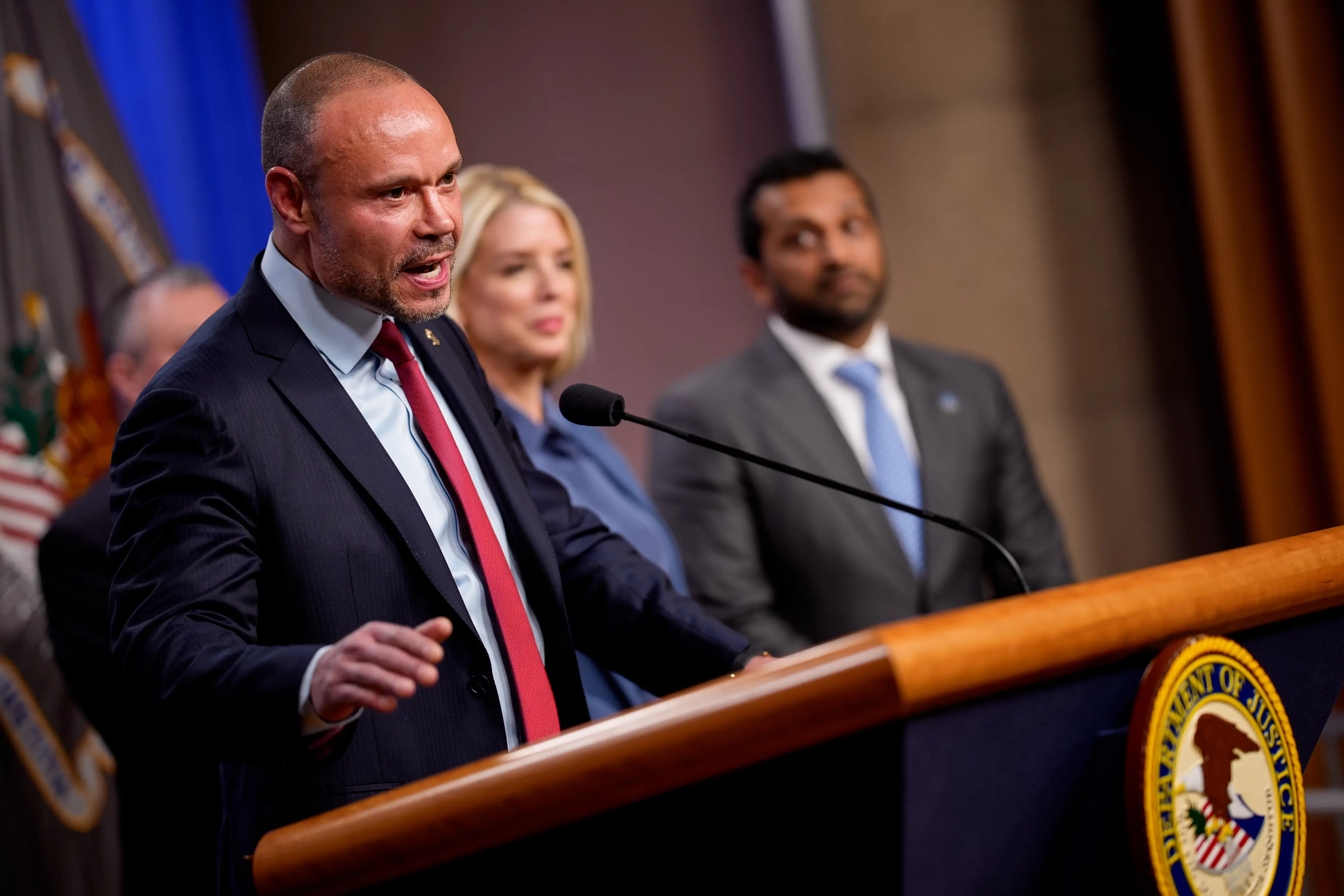 Dan Bongino wants people to take stockpiling seriously (Andrew Harnik/Getty Images)