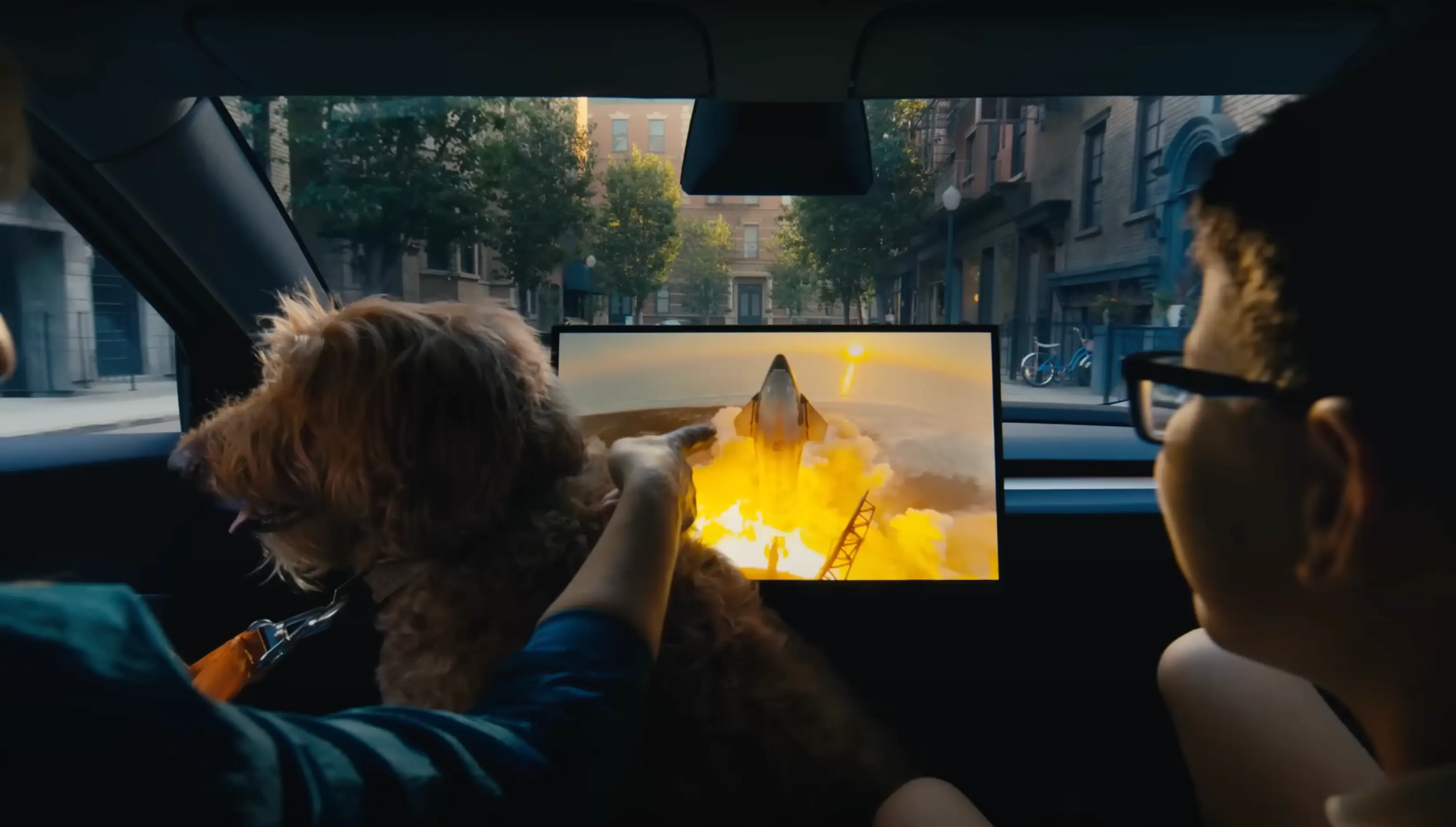 The car has no steering wheel or pedals (YouTube/@PetersenMuseum)