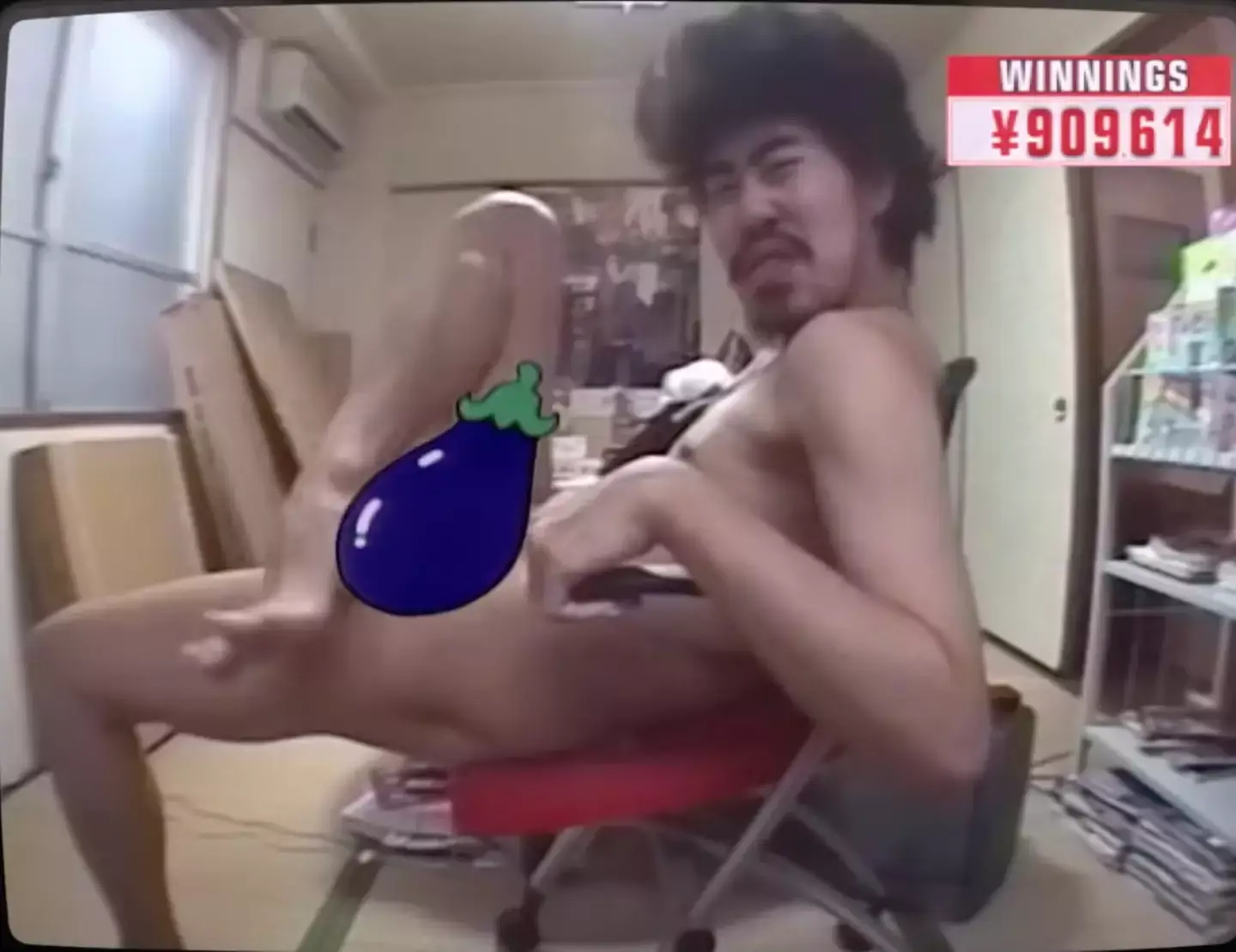 Nasubi was kept naked in a room for 15 months (YouTube/@hulu)