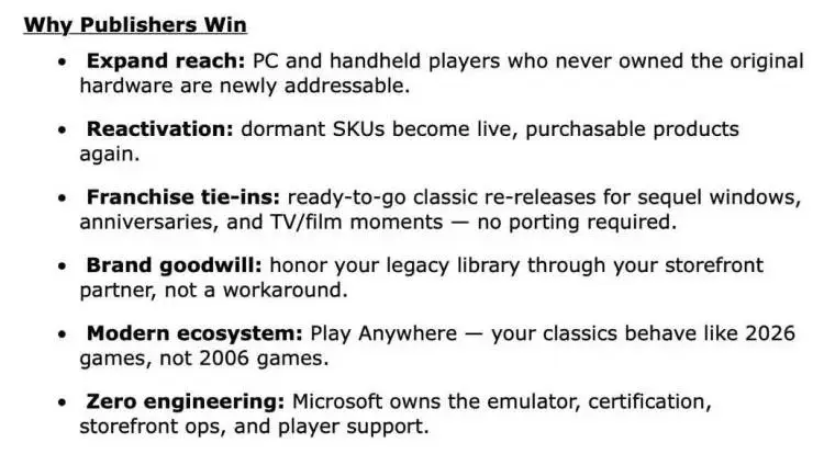 Microsoft still has publishers to convince (Microsoft via The Verge)