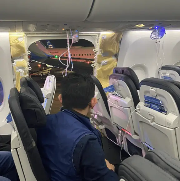 Flight attendant was 'absolutely certain' passengers had been sucked out of the hole in Boeing 737 disaster