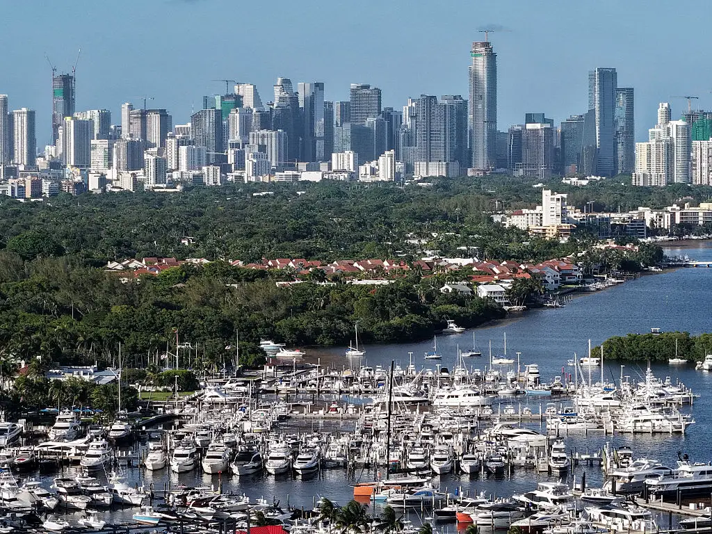 Key parts of Miami would be transformed into Vice City in a jaw-dropping marketing campaign for GTA 6 (Joe Raedle/Getty Images)