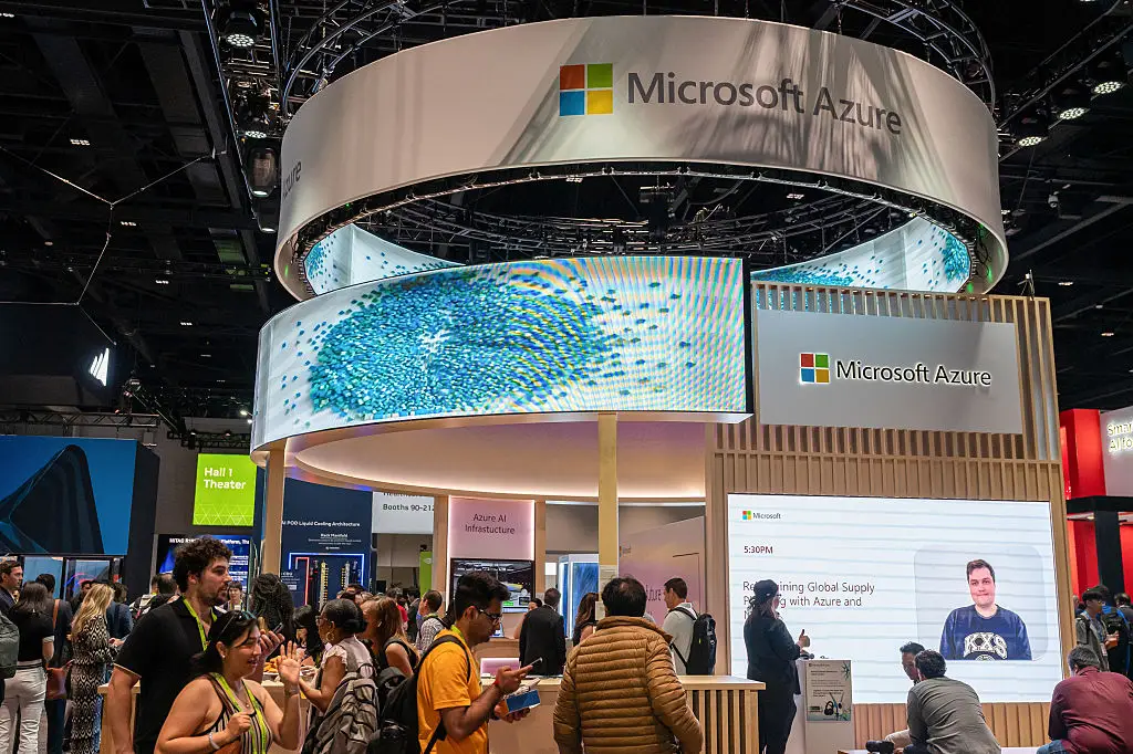 Microsoft continues to come under fire for its own AI push (Bloomberg / Contributor / Getty)