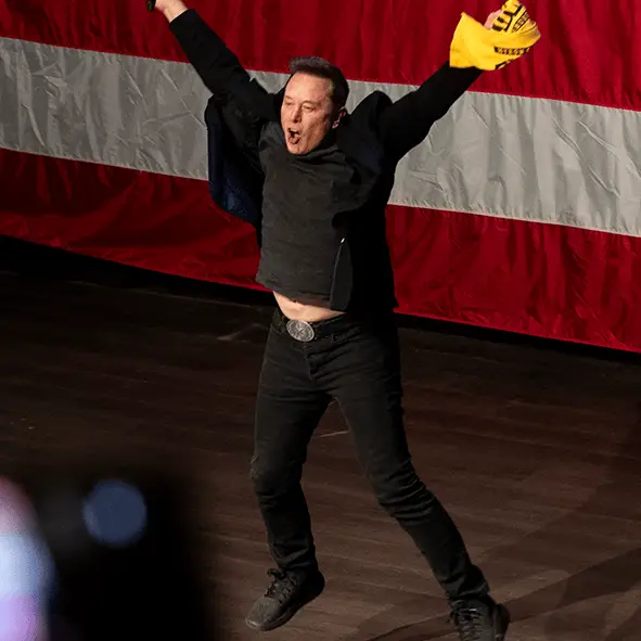 People think they've figured out the real reason Elon Musk keeps jumping like that