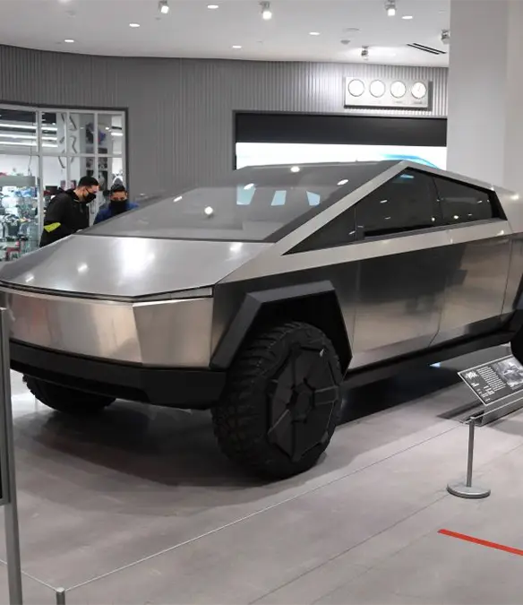 Not everyone is convinced the Cybertruck is as safe as Musk claims it to be / ROBYN BECK / Contributor / Getty