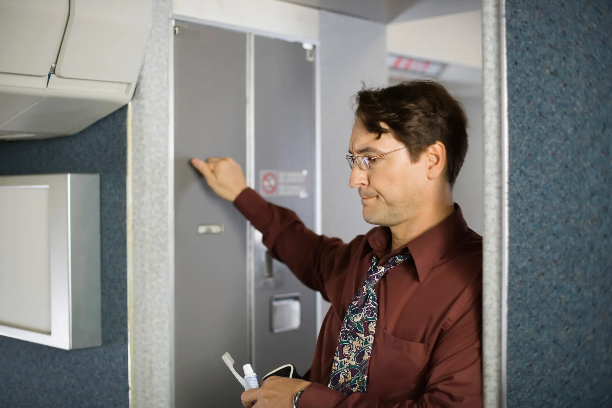 The idea of charging for plane toilets is nothing new (Jupiterimages / Getty)