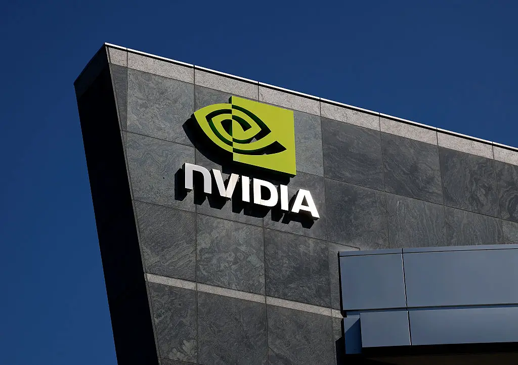 Nvidia's fortunes have increased exponentially in recent years thanks to the AI boom (Justin Sullivan/Getty Images)