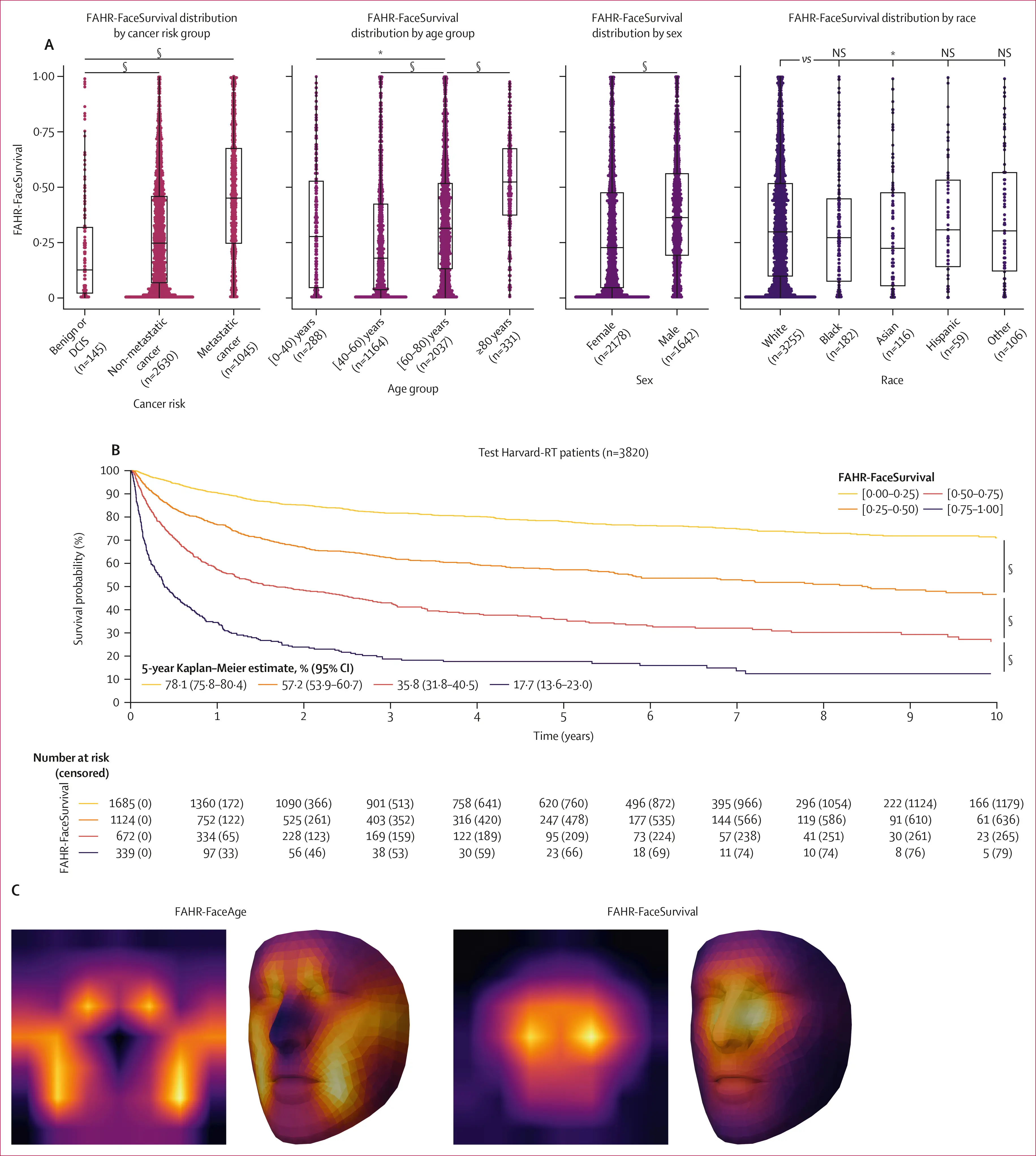 The AI system was trained using 35,000 photographs of patients with cancer as well as millions of healthy people (Mass General Brigham/Lancet Digital Health)