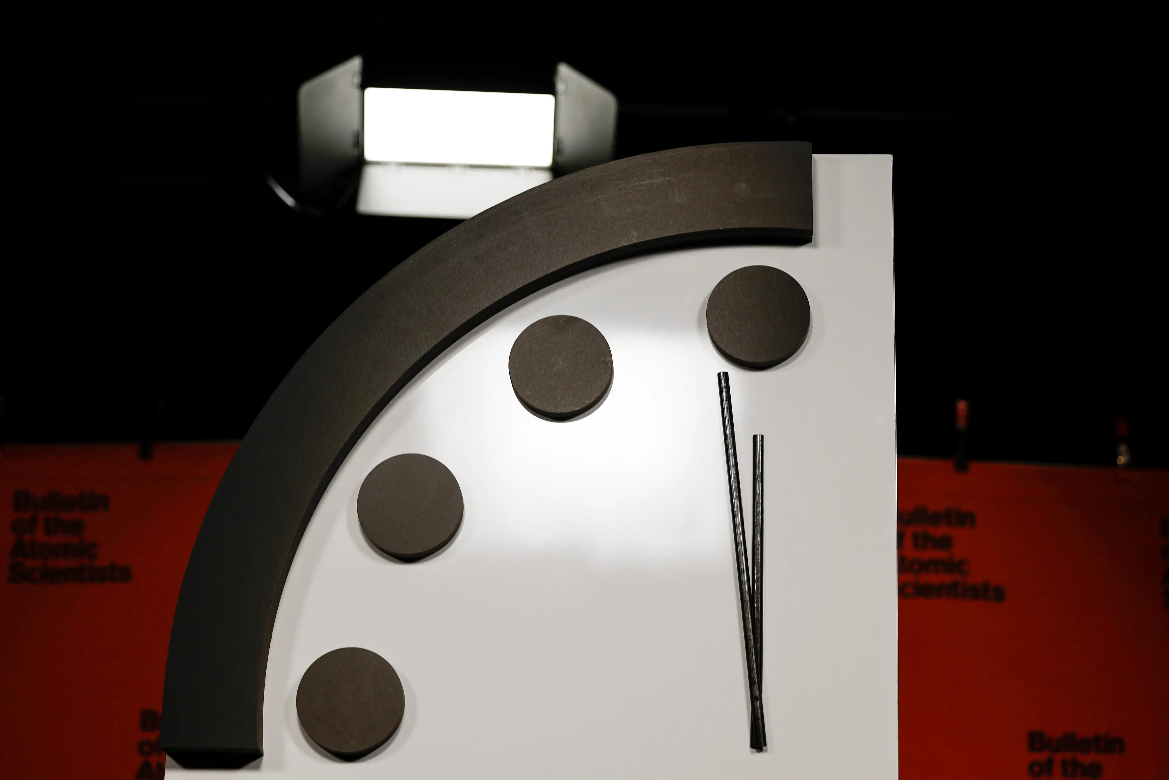 The Doomsday Clock is updated every year (Anna Moneymaker/Getty Images)