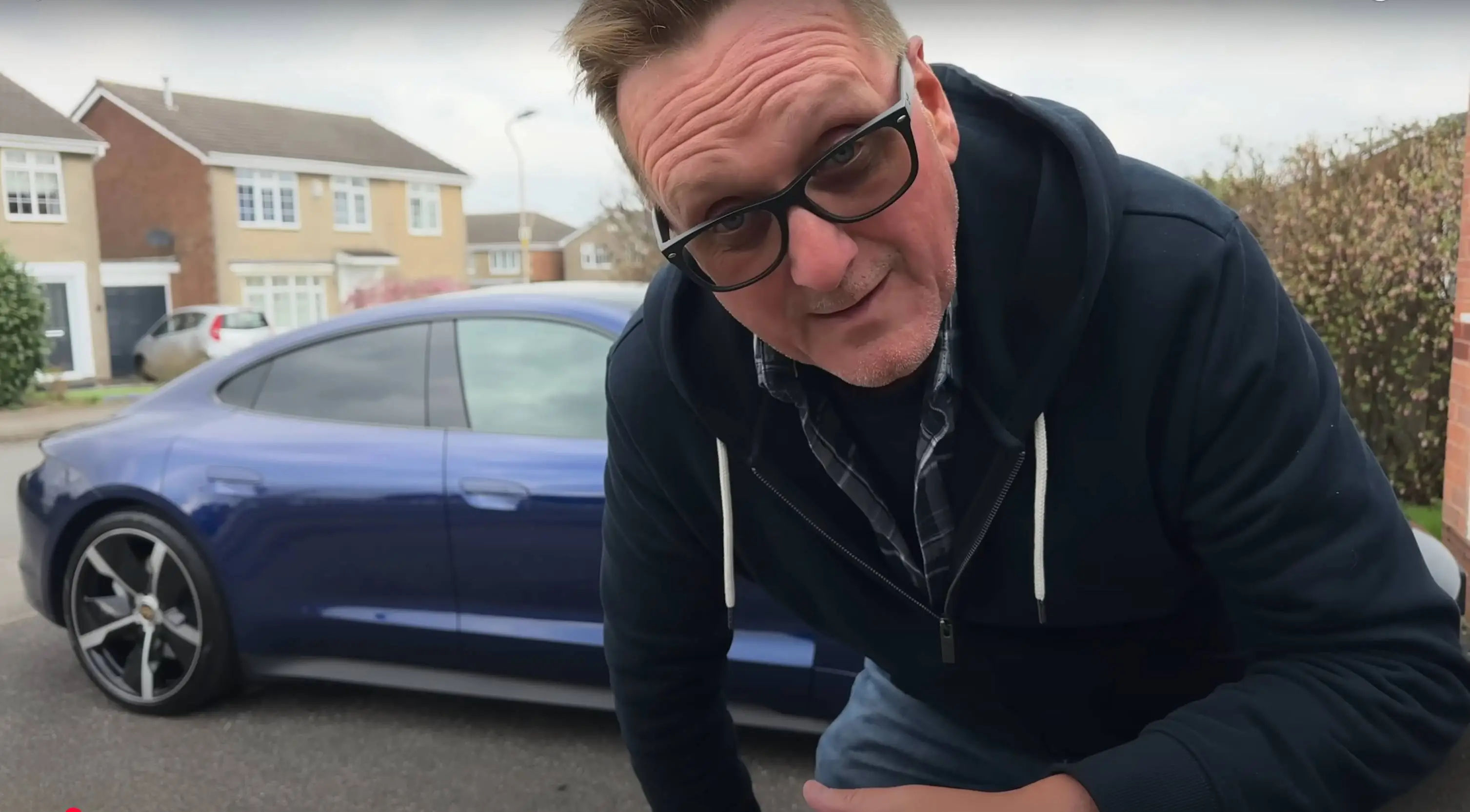 The MacMaster has previously slammed his Porsche Taycan (YouTube / The MacMaster)