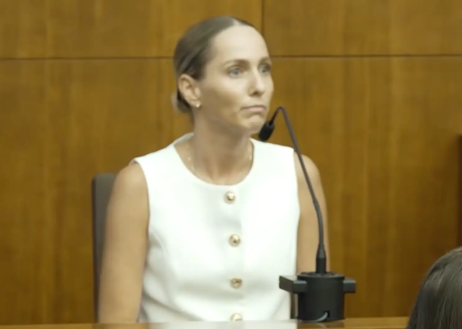 The TikToker Emily Thorndike known as emilyt_therapy appeared in court last week (Court TV)