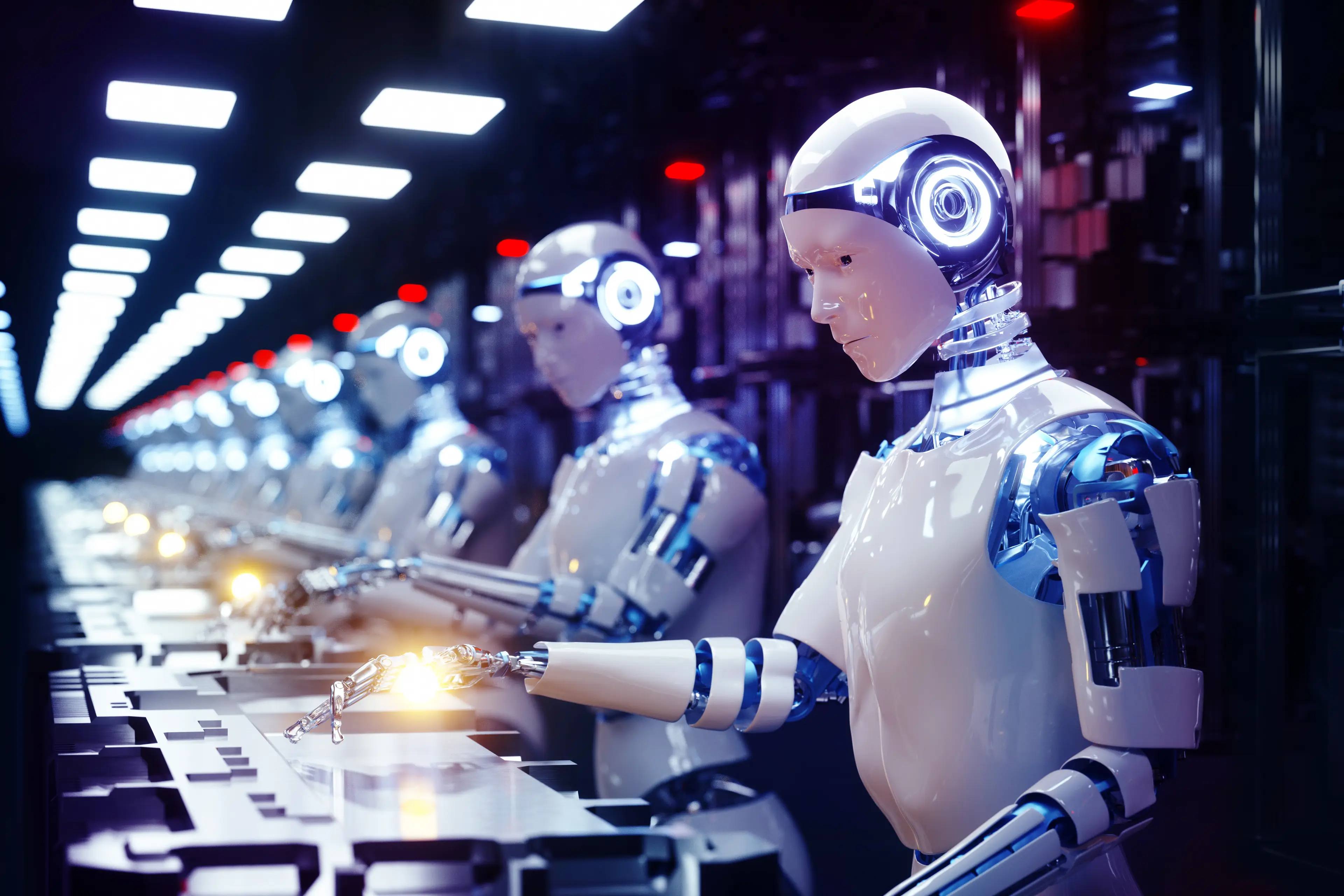 There's fear around how technology will impact the human workforce (Andriy Onufriyenko via Getty)