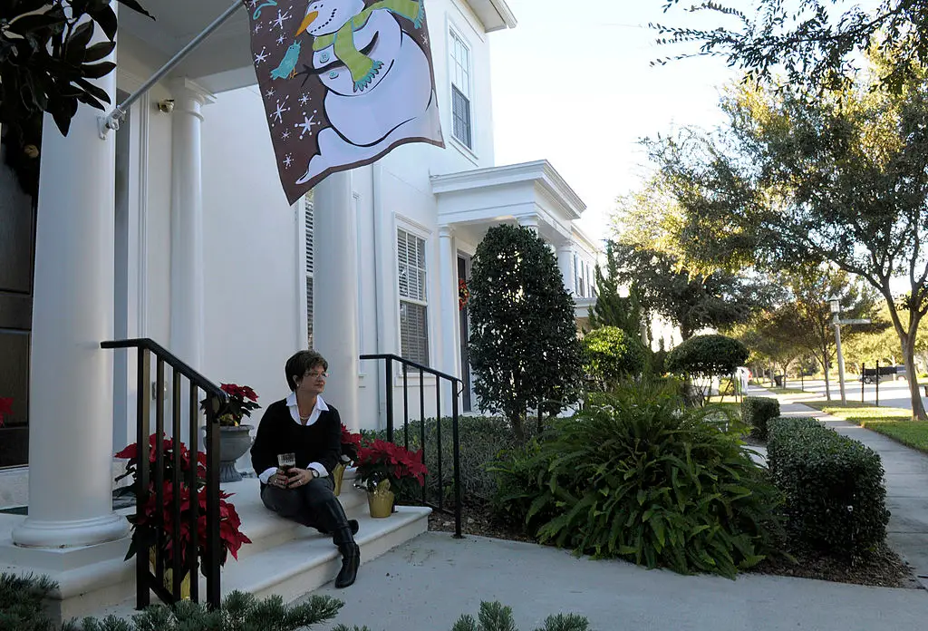Even though Disney has sold Celebration, thousands still live there (Bloomberg / Contributor / Getty)