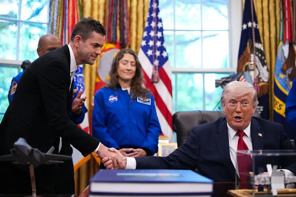 Trump made a savage comment about NASA chief Jared Isaacman (Andrew Harnik/Getty Images)