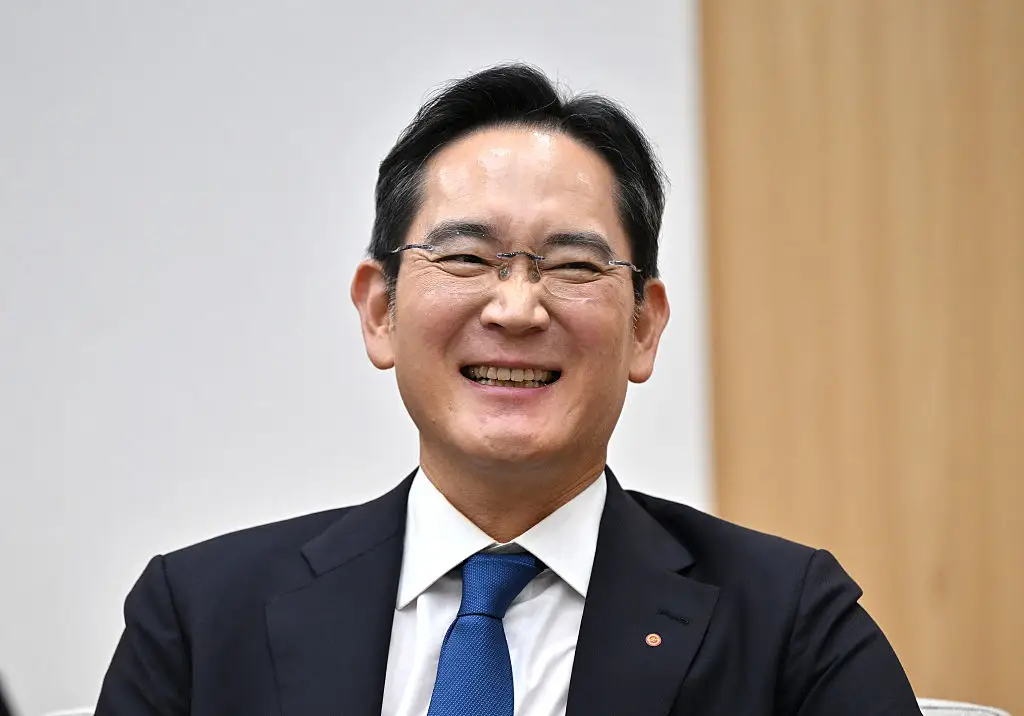 Samsung Electronics Executive Chairman Lee Jae-yong and his family have paid the massive bill (Pool / Pool / Getty)
