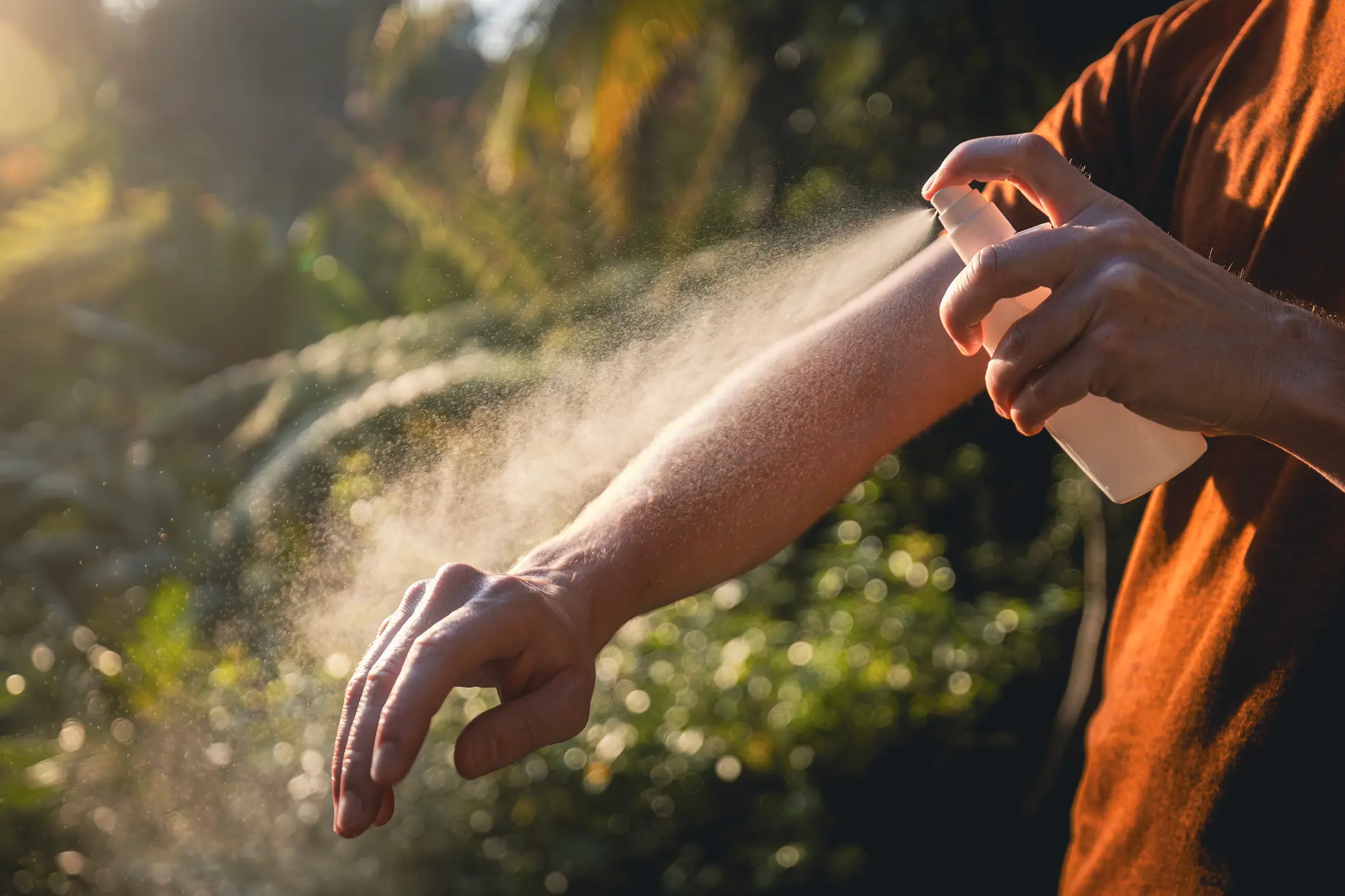 People are being advised to spray themselves with insect repellent (Jaromir/Getty Images)