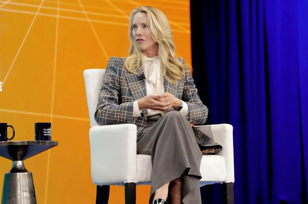 Powell Jobs maintains a low profile and channels her resources toward causes that matter (Craig Barritt/Stringer/Getty)