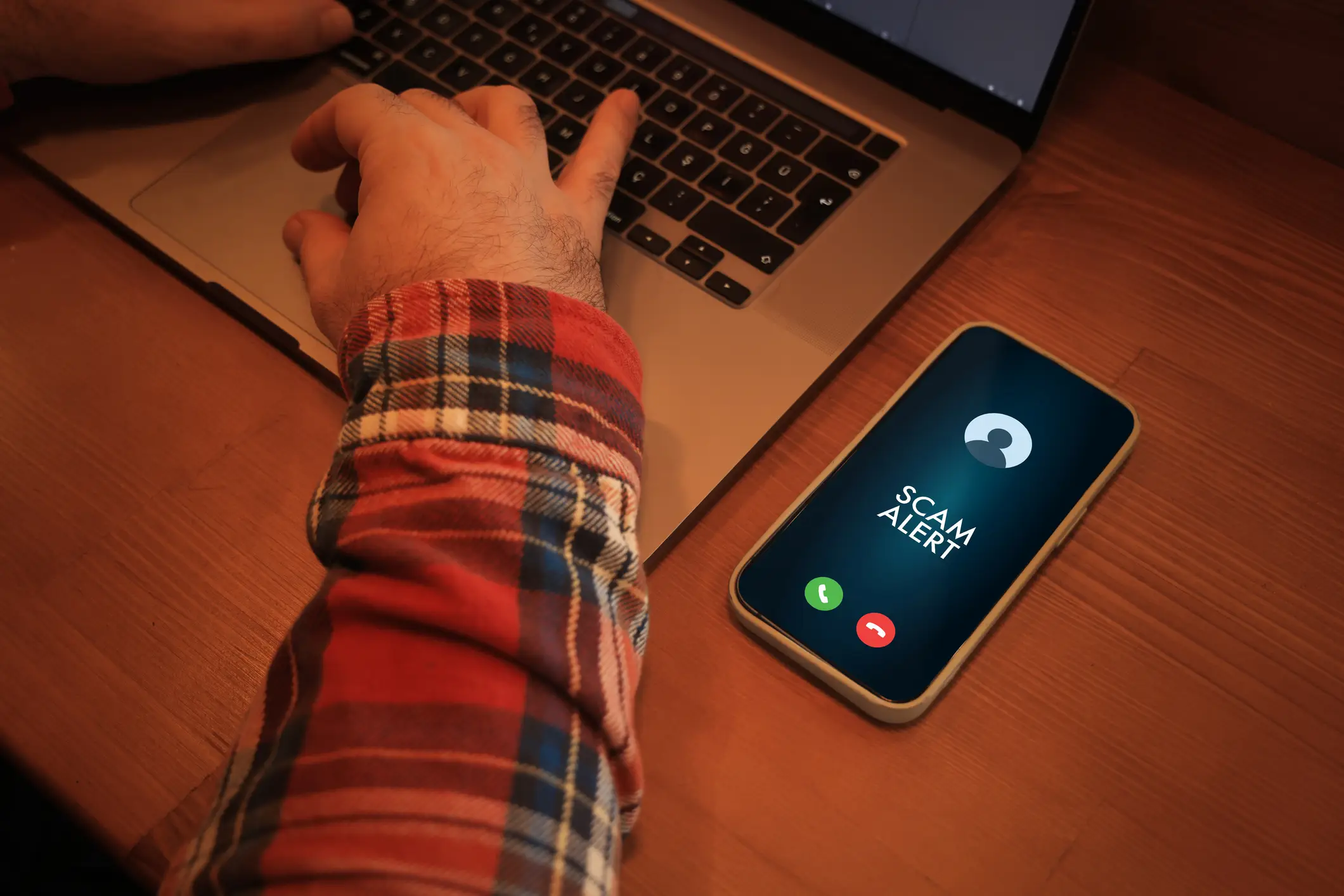 'The final goal is to steal your information or money.' (tolgart/Getty)