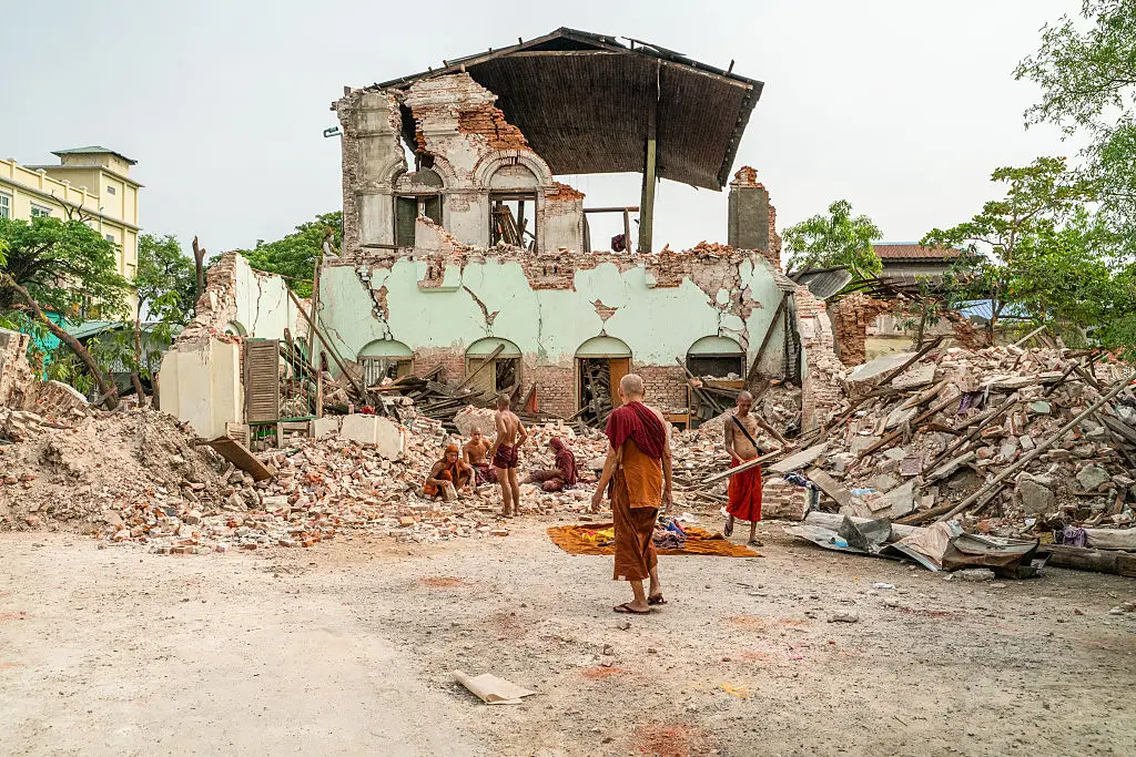 The earthquake has had a devastating impact on Myanmar (Magdalena Chodownik/Anadolu via Getty Images)