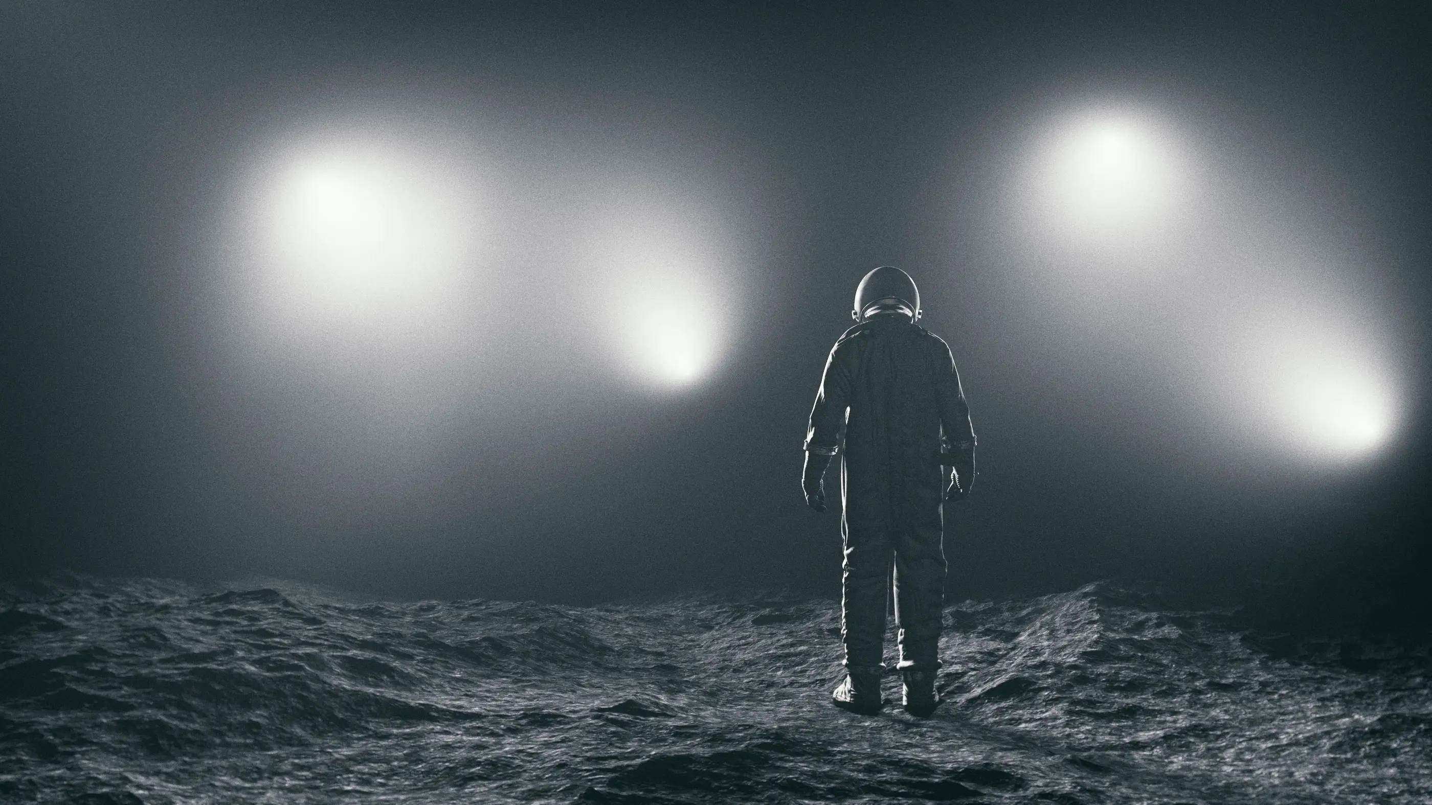 Some claim that unnatural structures on the Moon prove that humans existed thousands of years ago (Getty Stock)