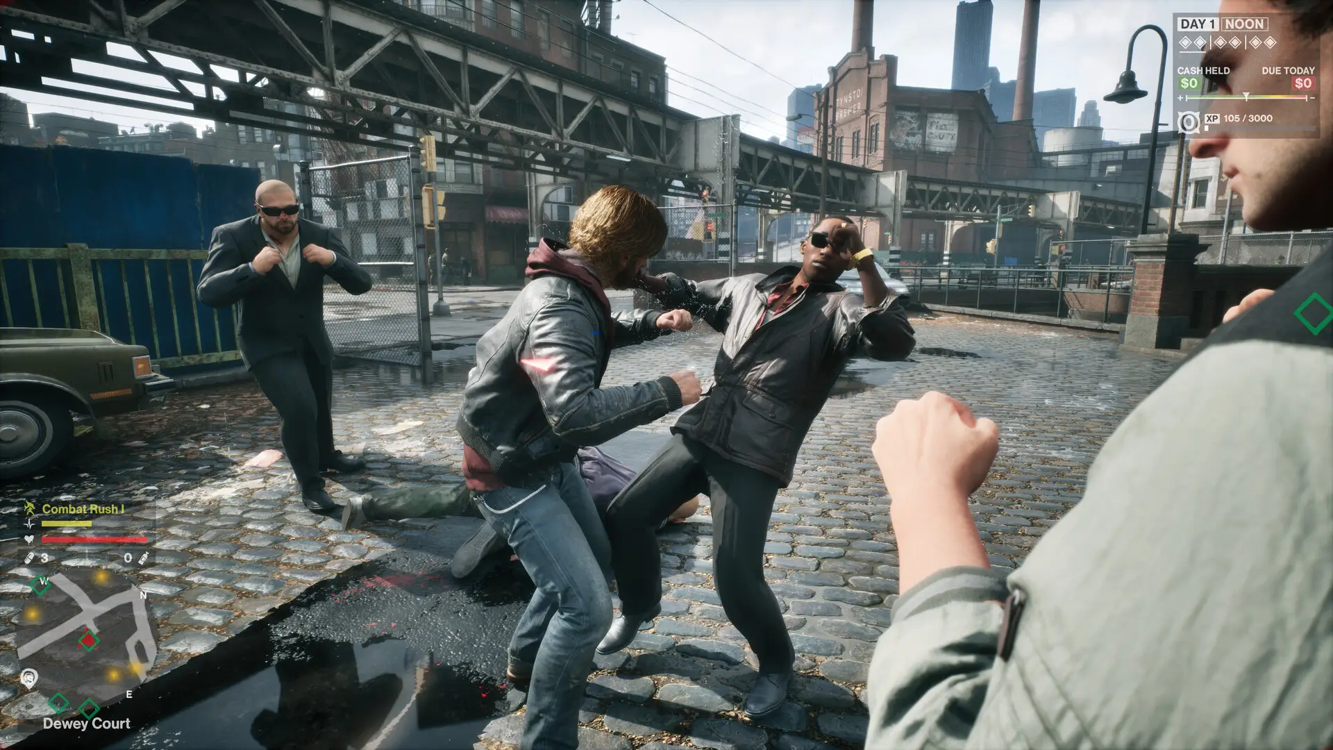 Samson focuses heavily on hand-to-hand combat, contrasting the more gun-based action of the GTA series (Liquid Swords)