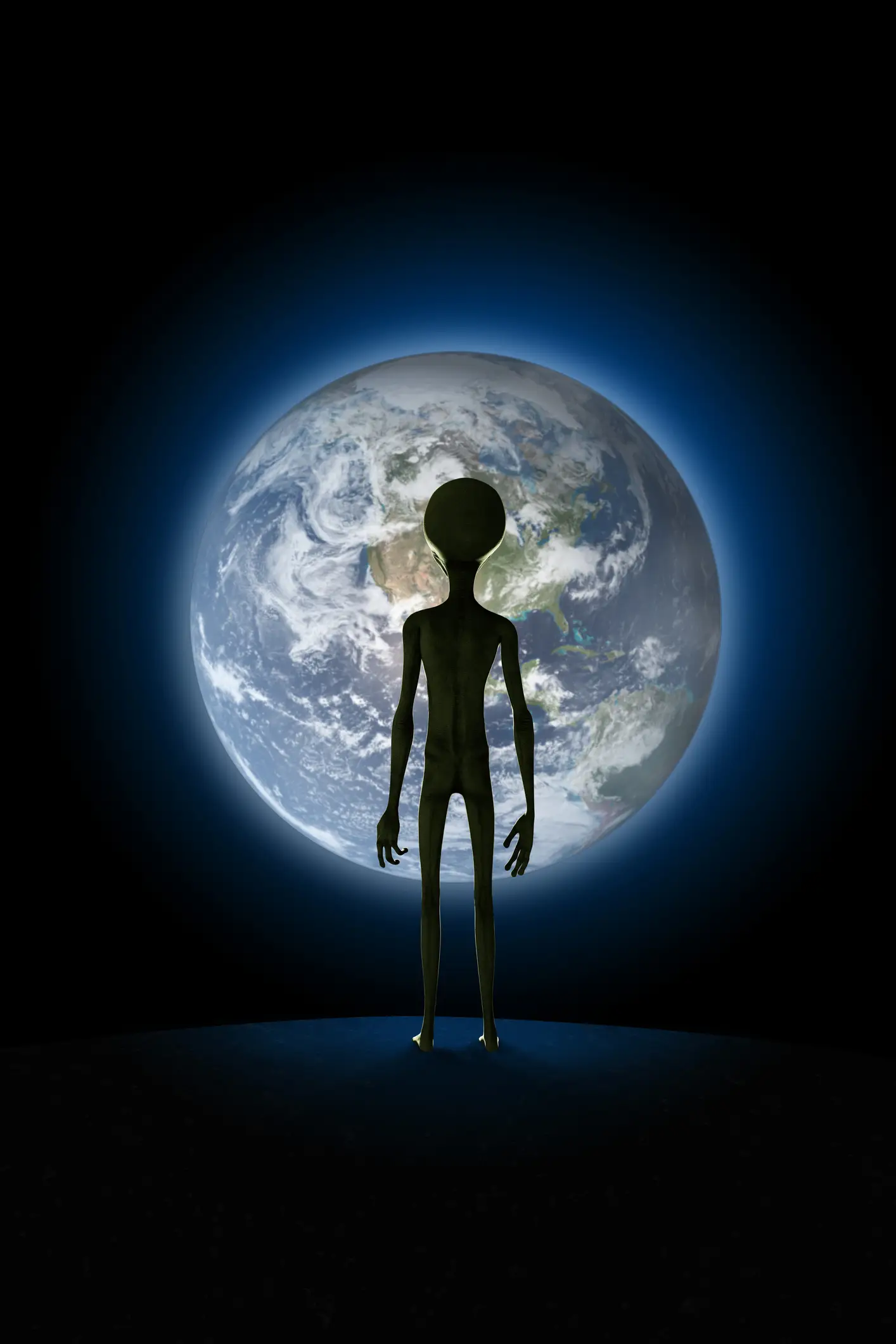 Some conspiracy theorists believe humans have already made contact with aliens (MediaProduction/Getty Images)