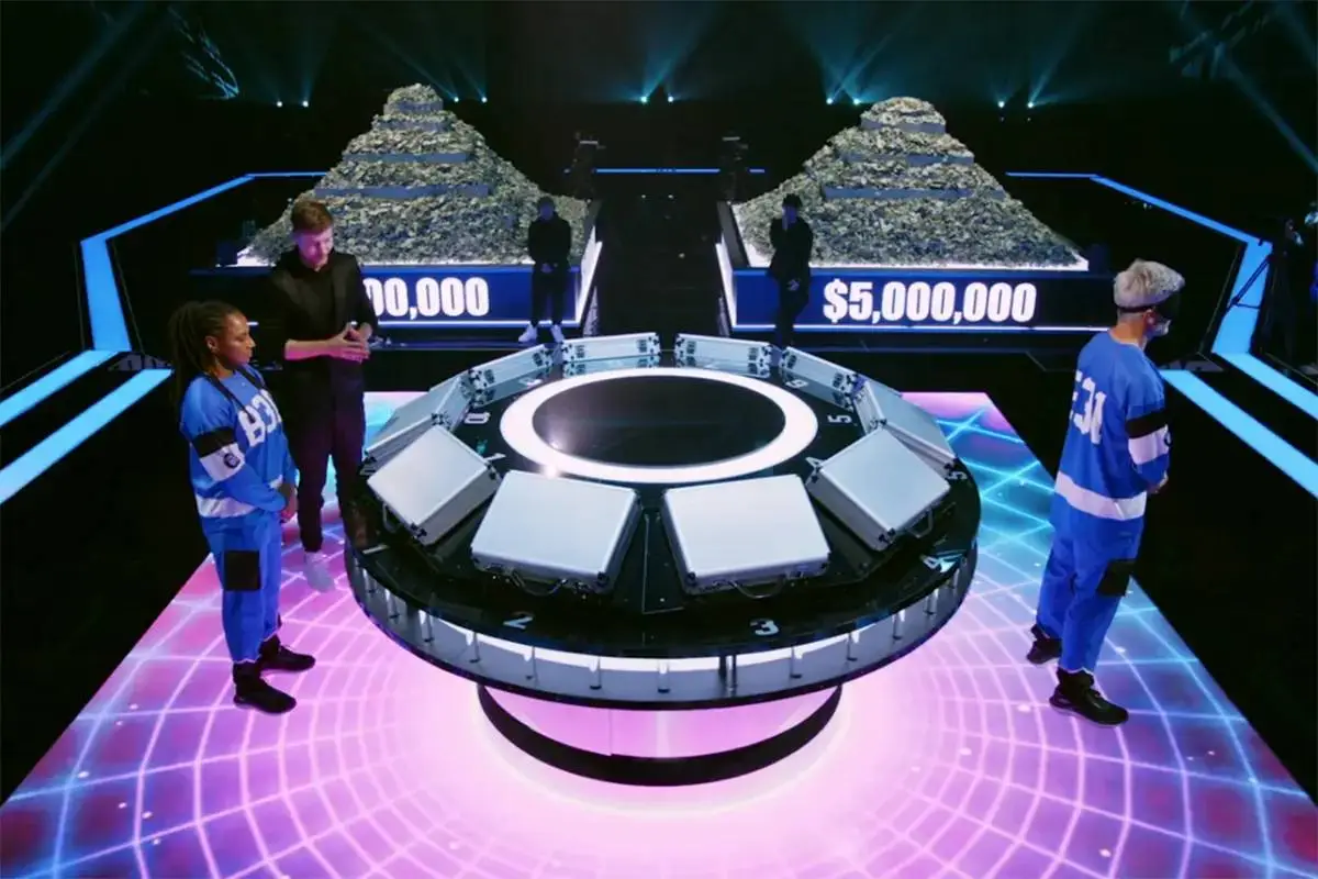 Allen has spoken out in defense of Beast Games (Amazon MGM Studios)