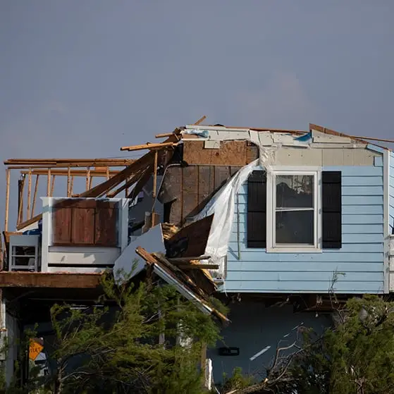 Terrifying simulation shows drastic difference between hurricane categories and the damage they cause to homes