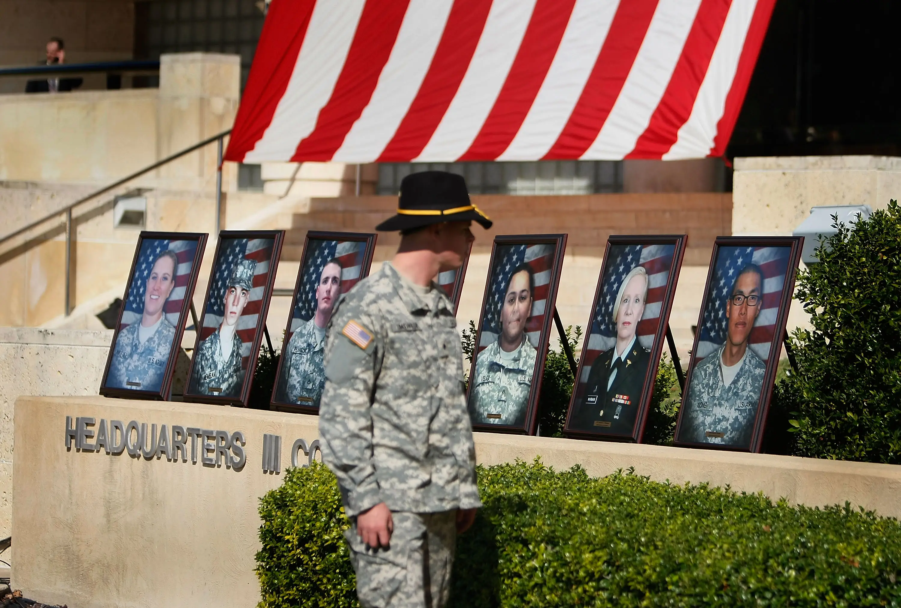 Nidal Hasan open fired on unarmed soldiers in 2009, killing 13 people (Joe Raedle/Getty Images)