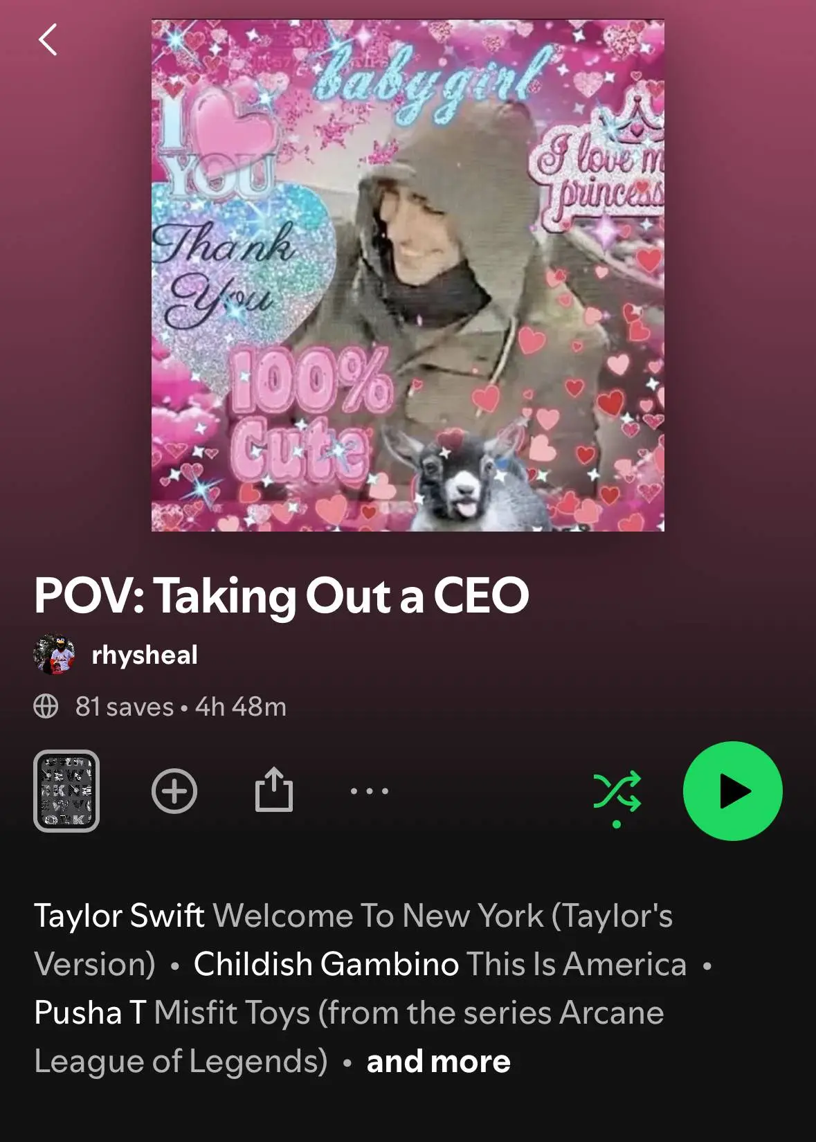 Numerous playlists are popping up on Spotify (Spotify)