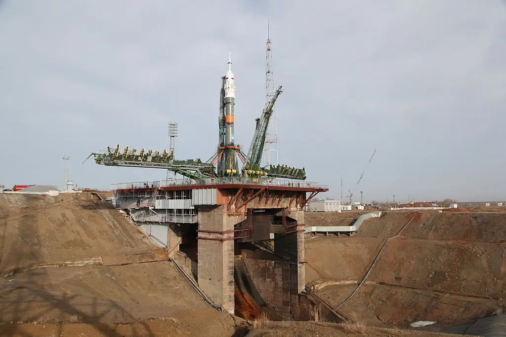 The Baikonur Cosmodrome has been left out of action after the accident, and this could be problematic for Russia's space operations (Roscosmos / Handout /Anadolu via Getty Images)