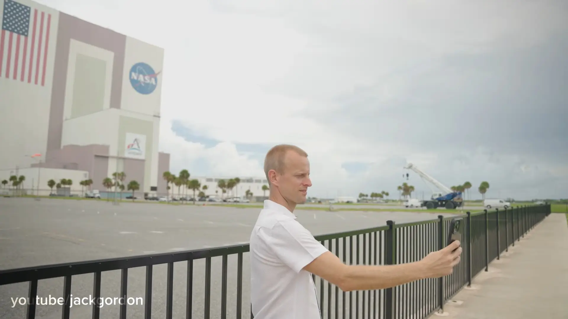 He still wasn't won over by the end of the tour, but found a lot of the things he saw 'cool' (YouTube/Jack Gordon)