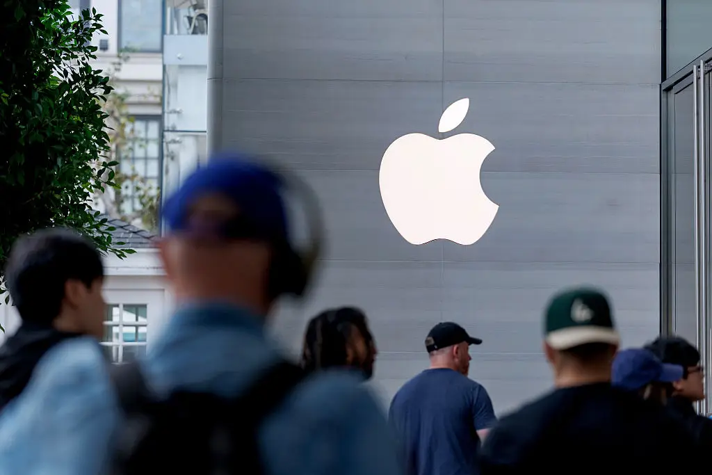 Apple faces a lawsuit worth around $2 billion in reference to purchases on the App Store (Eric Thayer/Bloomberg via Getty Images)