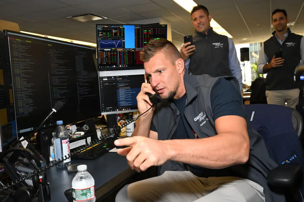 Gronkowski shows that you don't need to be active in the stock market to find success (Slaven Vlasic/Getty Images for The Cantor Fitzgerald Relief Fund)