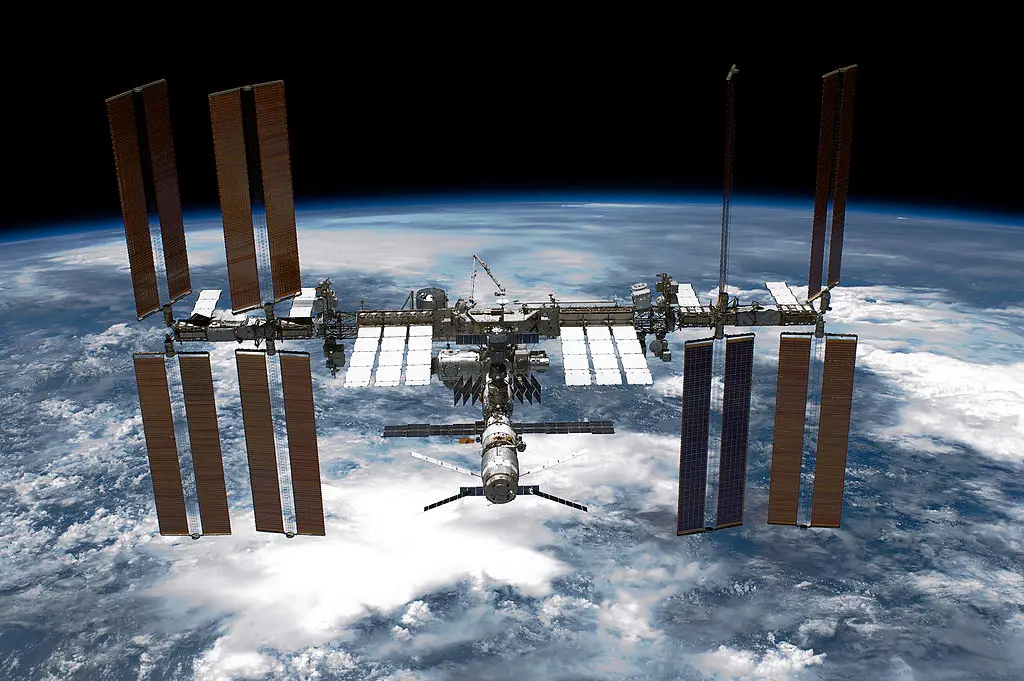 Conflict emerged between the U.S. and Russia after the latter attempted to fix an ISS issue with a 'saw' (NASA via Getty Images)